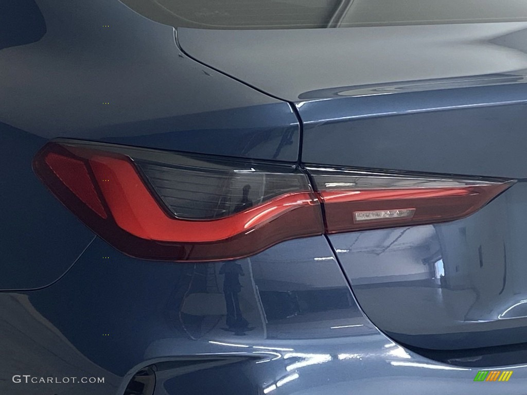 2021 4 Series 430i Coupe - Arctic Race Blue Metallic / Black photo #8