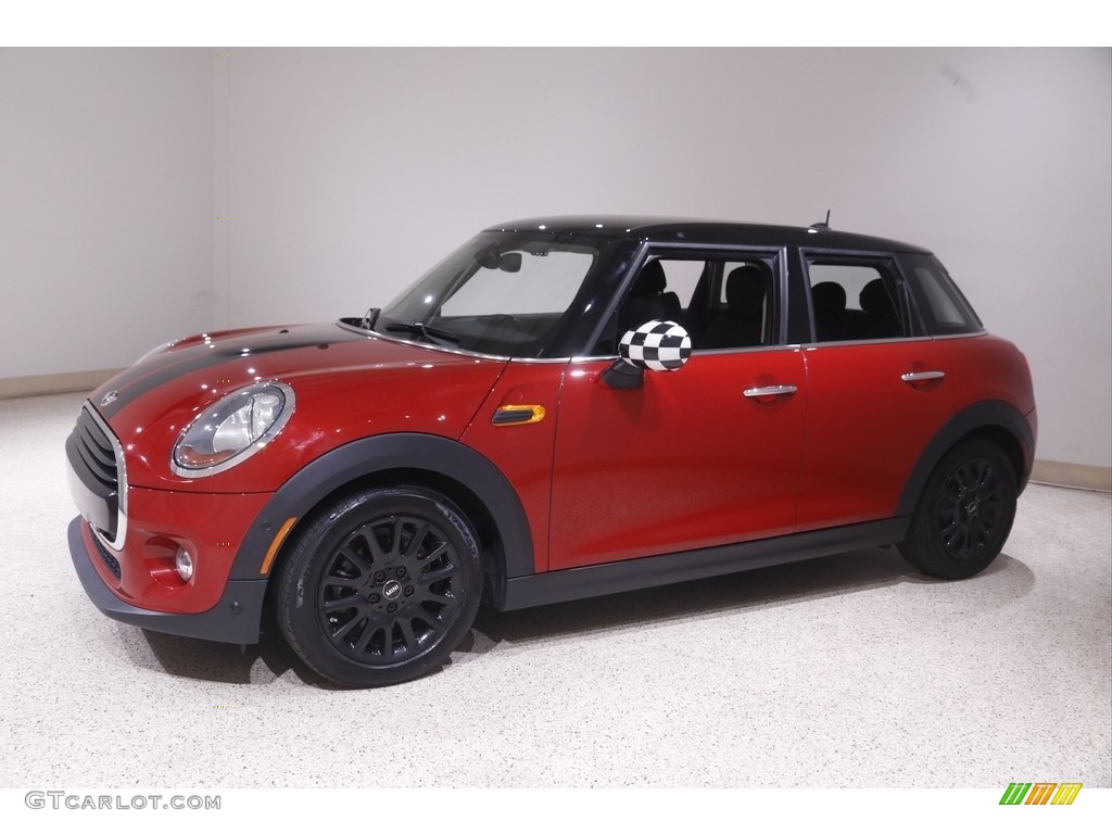 2018 Hardtop Cooper 4 Door - Blazing Red Metallic / Carbon Black photo #3