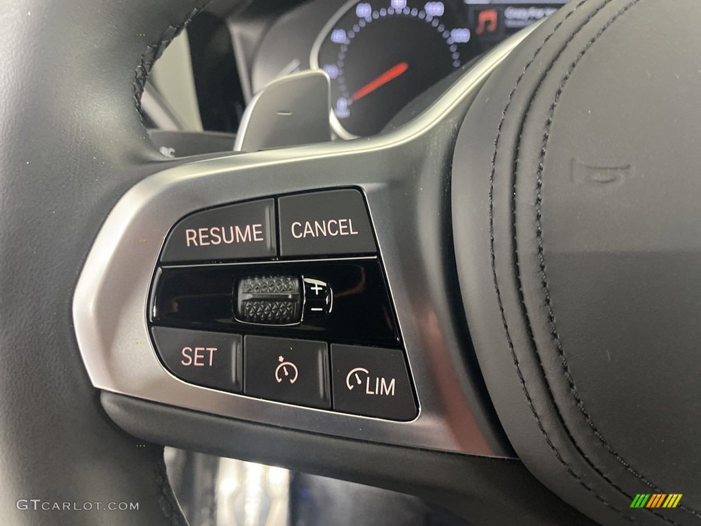 2021 BMW 4 Series 430i Coupe Black Steering Wheel Photo #144549240