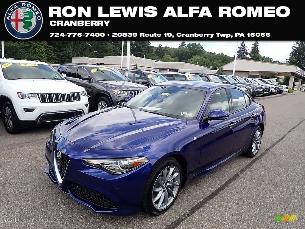 Anodized Blue Metallic Alfa Romeo Giulia