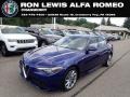 2022 Anodized Blue Metallic Alfa Romeo Giulia Ti AWD  photo #1