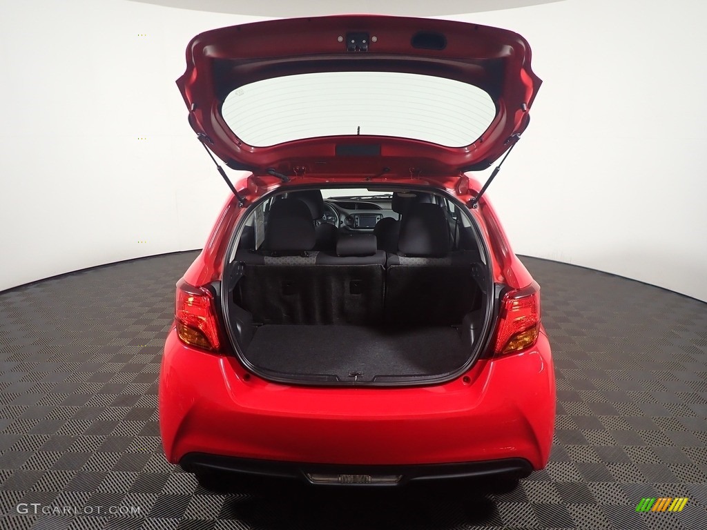 2015 Yaris 3-Door L - Absolutely Red / Black photo #13