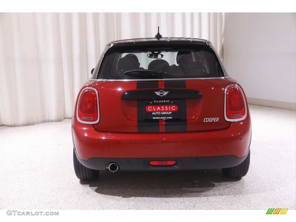 2018 Hardtop Cooper 4 Door - Blazing Red Metallic / Carbon Black photo #20