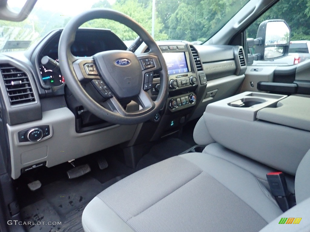 2020 F250 Super Duty XL SuperCab 4x4 - Iconic Silver / Medium Earth Gray photo #20