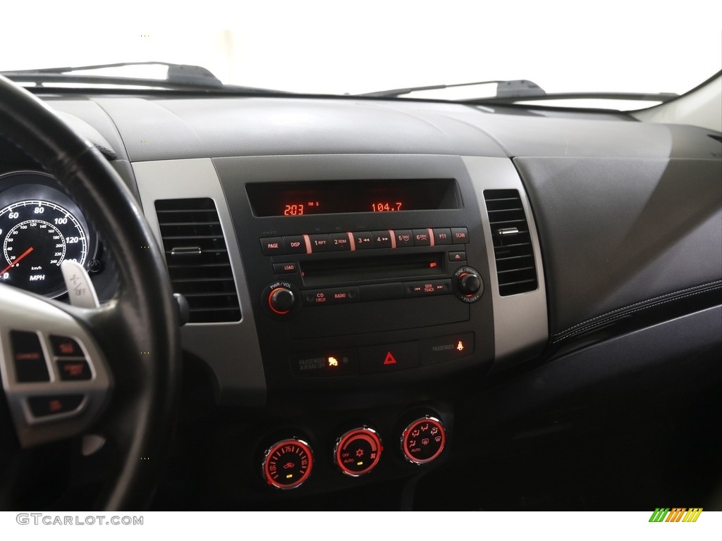 2011 Outlander XLS - Graphite Gray Pearl / Black photo #9