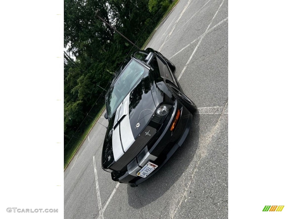 2007 Mustang Shelby GT Coupe - Black / Charcoal photo #3