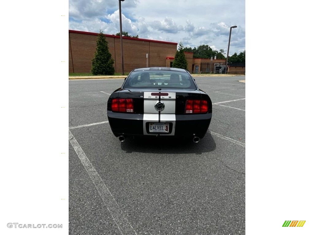 2007 Mustang Shelby GT Coupe - Black / Charcoal photo #5