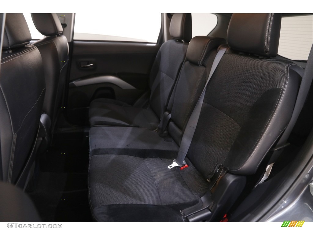 2011 Outlander XLS - Graphite Gray Pearl / Black photo #14