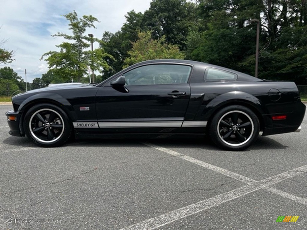 Black 2007 Ford Mustang Shelby GT Coupe Exterior Photo #144551166