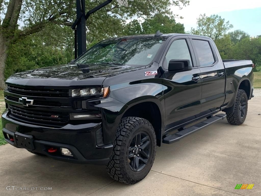 2021 Silverado 1500 LT Trail Boss Crew Cab 4x4 - Black / Jet Black photo #1