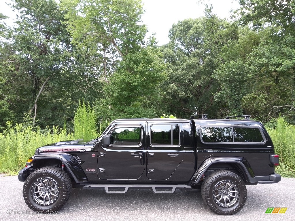 2020 Gladiator Rubicon 4x4 - Black / Black/Dark Saddle photo #1