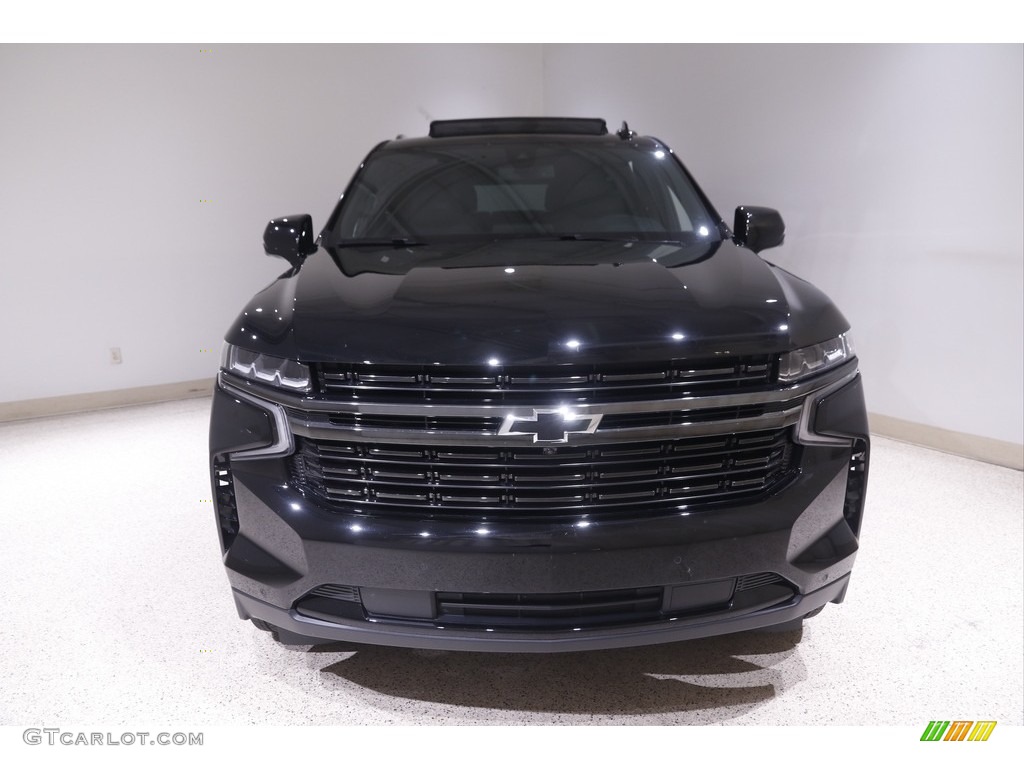 2021 Tahoe RST 4WD - Black / Jet Black/Victory Red photo #2