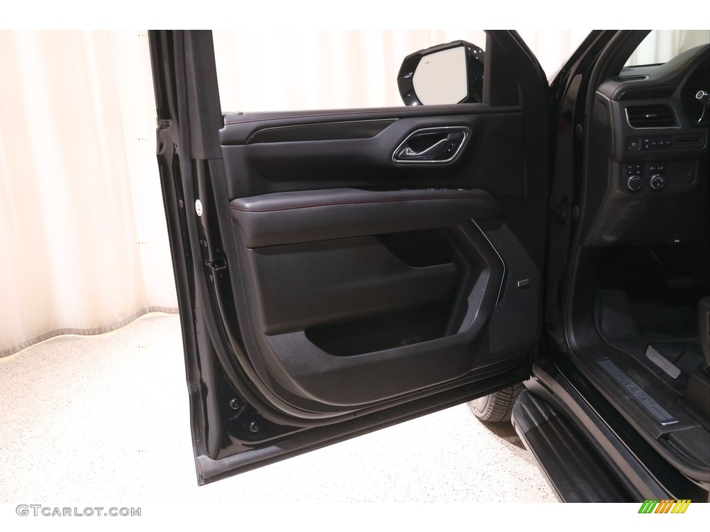 2021 Tahoe RST 4WD - Black / Jet Black/Victory Red photo #4