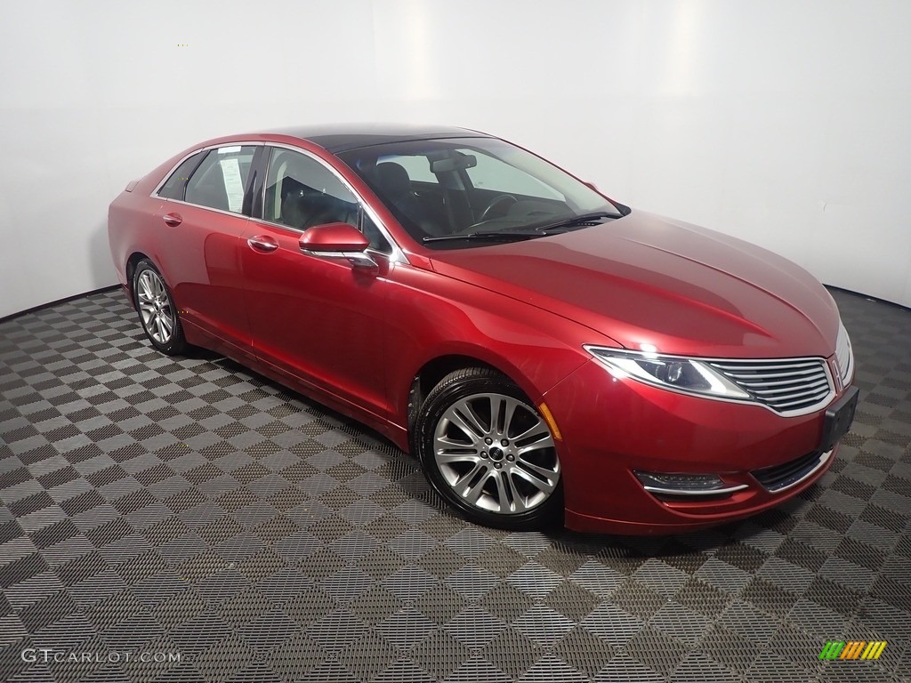 2013 MKZ 2.0L EcoBoost AWD - Ruby Red / Charcoal Black photo #4