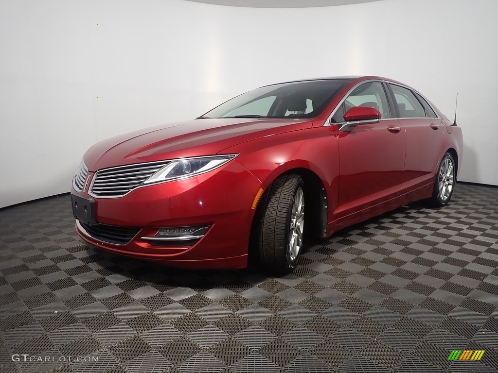 2013 MKZ 2.0L EcoBoost AWD - Ruby Red / Charcoal Black photo #9