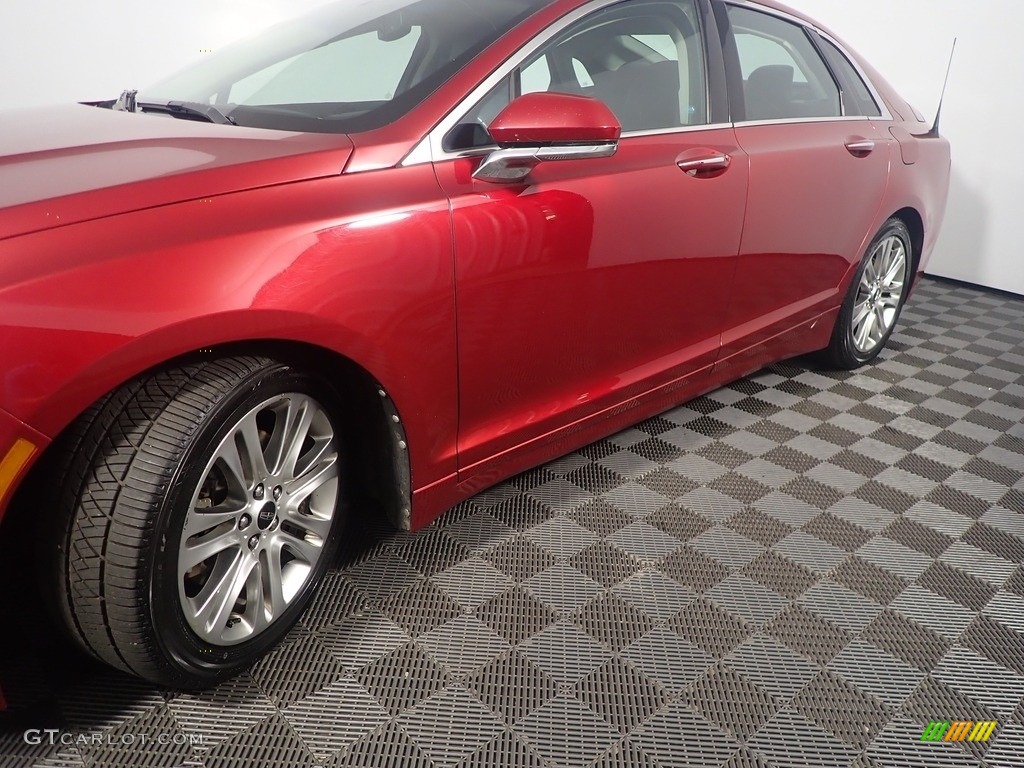 2013 MKZ 2.0L EcoBoost AWD - Ruby Red / Charcoal Black photo #11