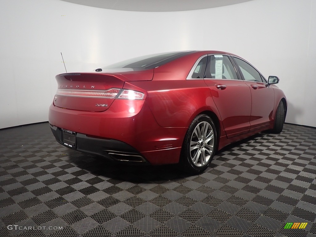 2013 MKZ 2.0L EcoBoost AWD - Ruby Red / Charcoal Black photo #17