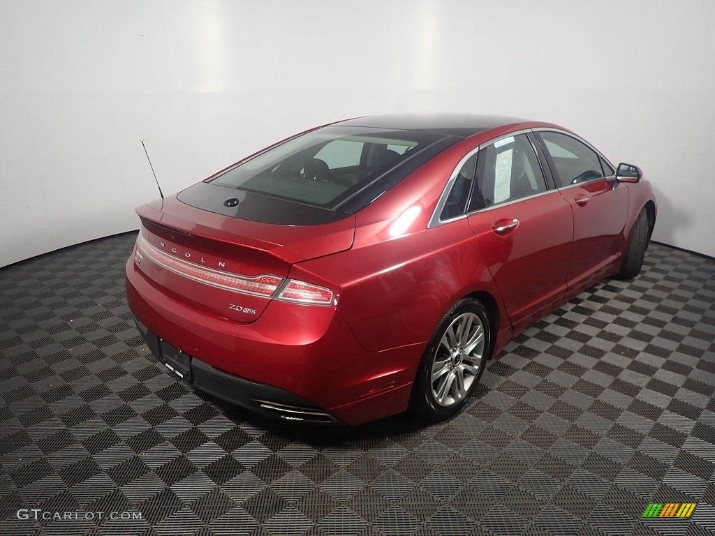 2013 MKZ 2.0L EcoBoost AWD - Ruby Red / Charcoal Black photo #18