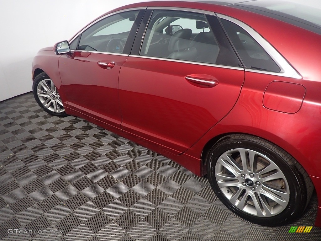 2013 MKZ 2.0L EcoBoost AWD - Ruby Red / Charcoal Black photo #19