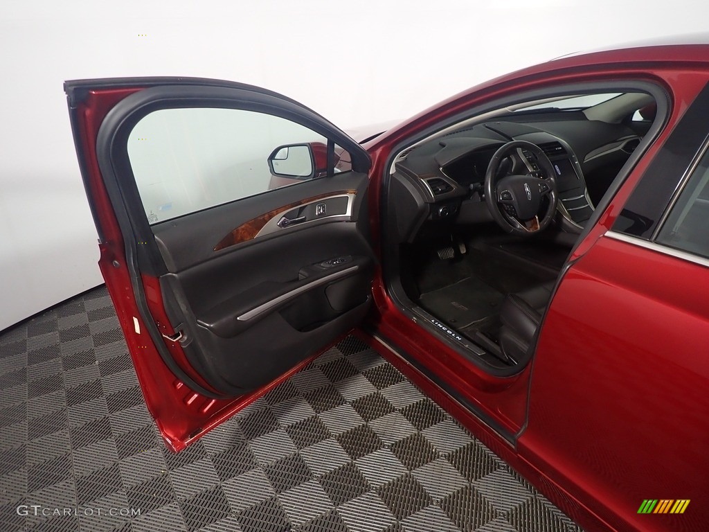 2013 MKZ 2.0L EcoBoost AWD - Ruby Red / Charcoal Black photo #22