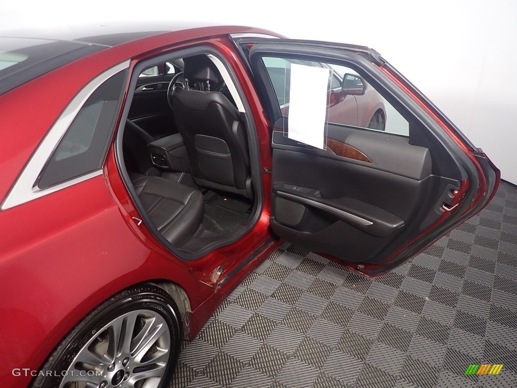 2013 MKZ 2.0L EcoBoost AWD - Ruby Red / Charcoal Black photo #38