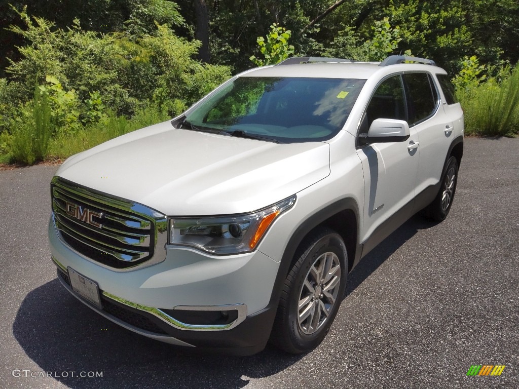 2019 Acadia SLE - White Frost Tricoat / Jet Black photo #2