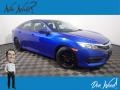 Aegean Blue Metallic - Civic LX Sedan Photo No. 1