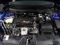 2018 Aegean Blue Metallic Honda Civic LX Sedan  photo #7
