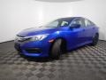 Aegean Blue Metallic - Civic LX Sedan Photo No. 8