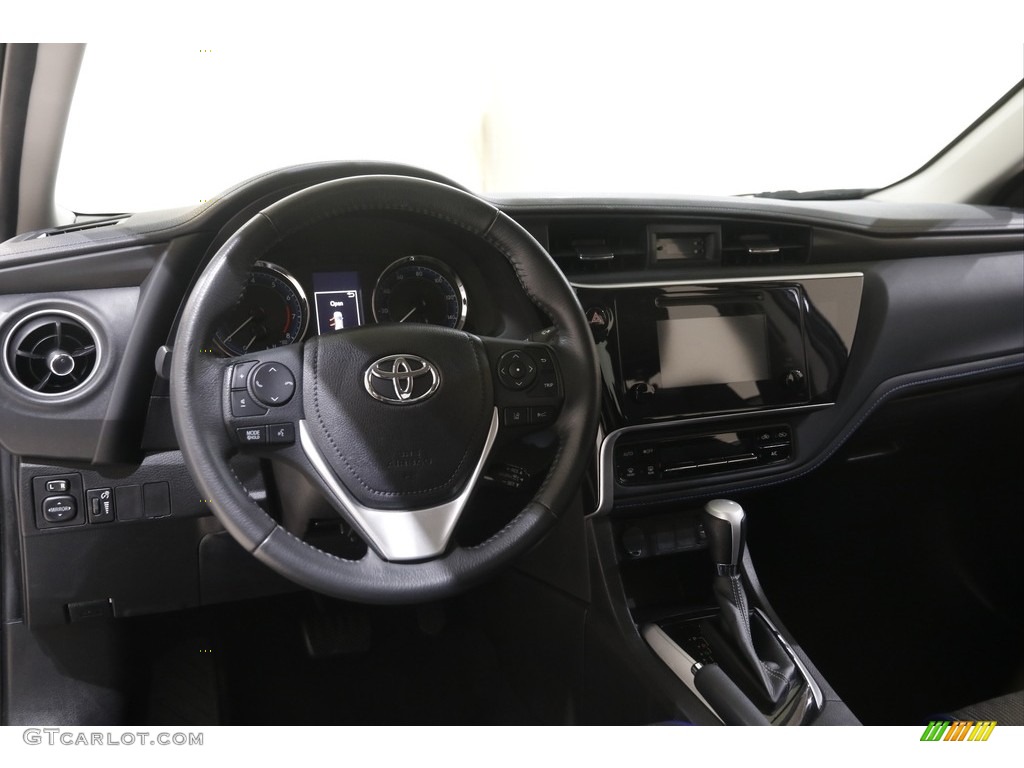 2018 Corolla SE - Galactic Aqua Mica / Black photo #6