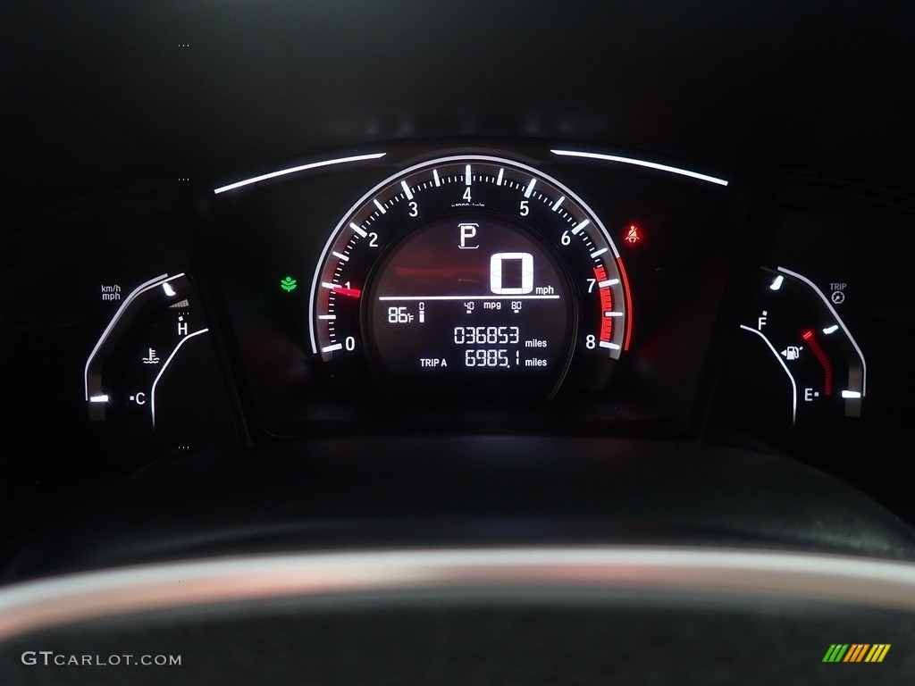 2018 Honda Civic LX Sedan Gauges Photos