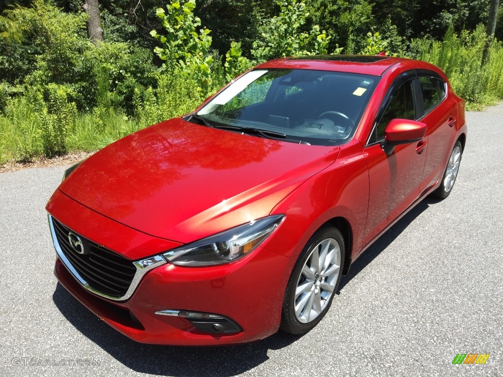 Soul Red Metallic 2017 Mazda MAZDA3 Grand Touring 5 Door Exterior Photo #144555805