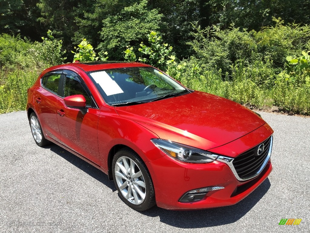 Soul Red Metallic 2017 Mazda MAZDA3 Grand Touring 5 Door Exterior Photo #144555871