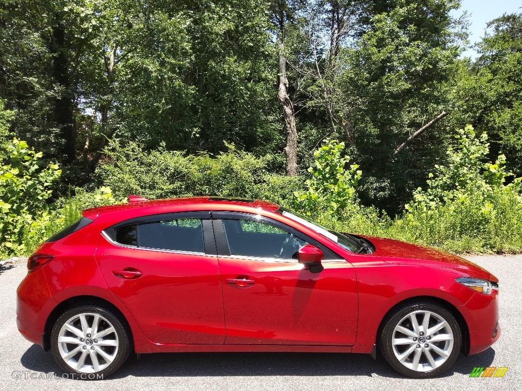 Soul Red Metallic 2017 Mazda MAZDA3 Grand Touring 5 Door Exterior Photo #144555907