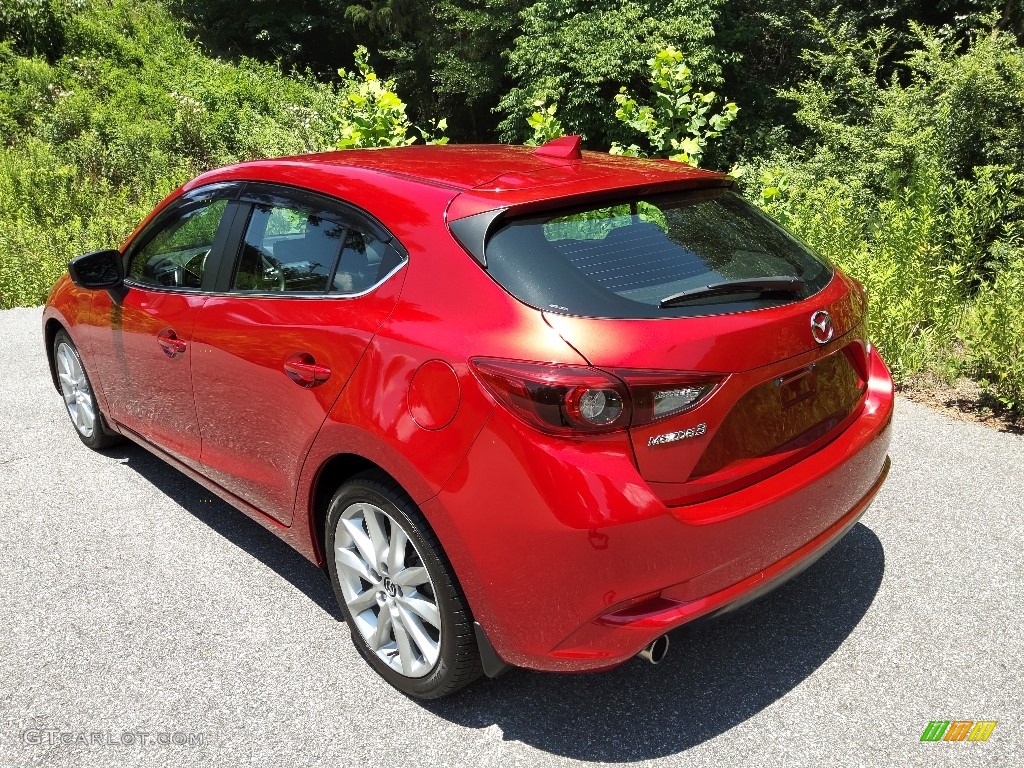 Soul Red Metallic 2017 Mazda MAZDA3 Grand Touring 5 Door Exterior Photo #144556015