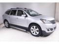 Silver Ice Metallic 2014 Chevrolet Traverse LTZ AWD