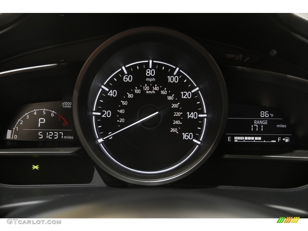 2018 MAZDA3 Sport 5 Door - Sonic Silver Metallic / Black photo #8