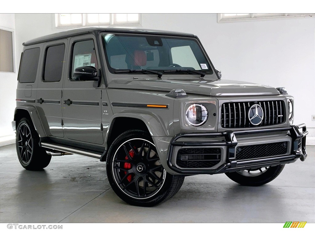 2022 G 63 AMG - Arabian Gray / Classic Red/Black photo #12