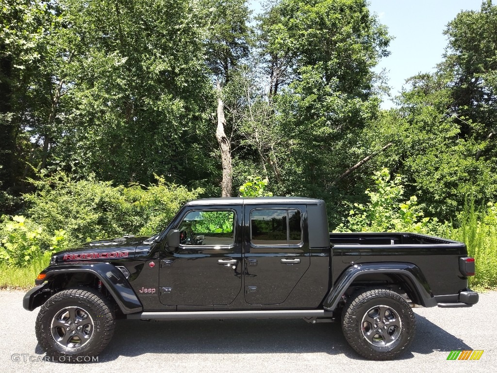 2022 Gladiator Rubicon 4x4 - Black / Black photo #1
