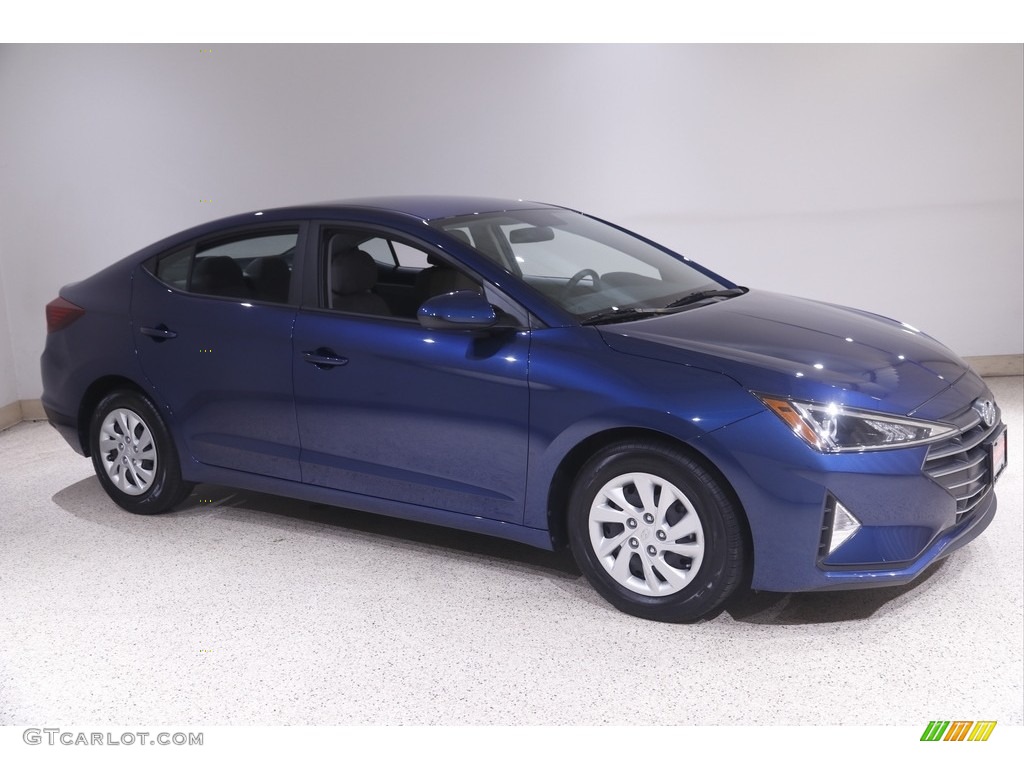 Lakeside Blue Hyundai Elantra