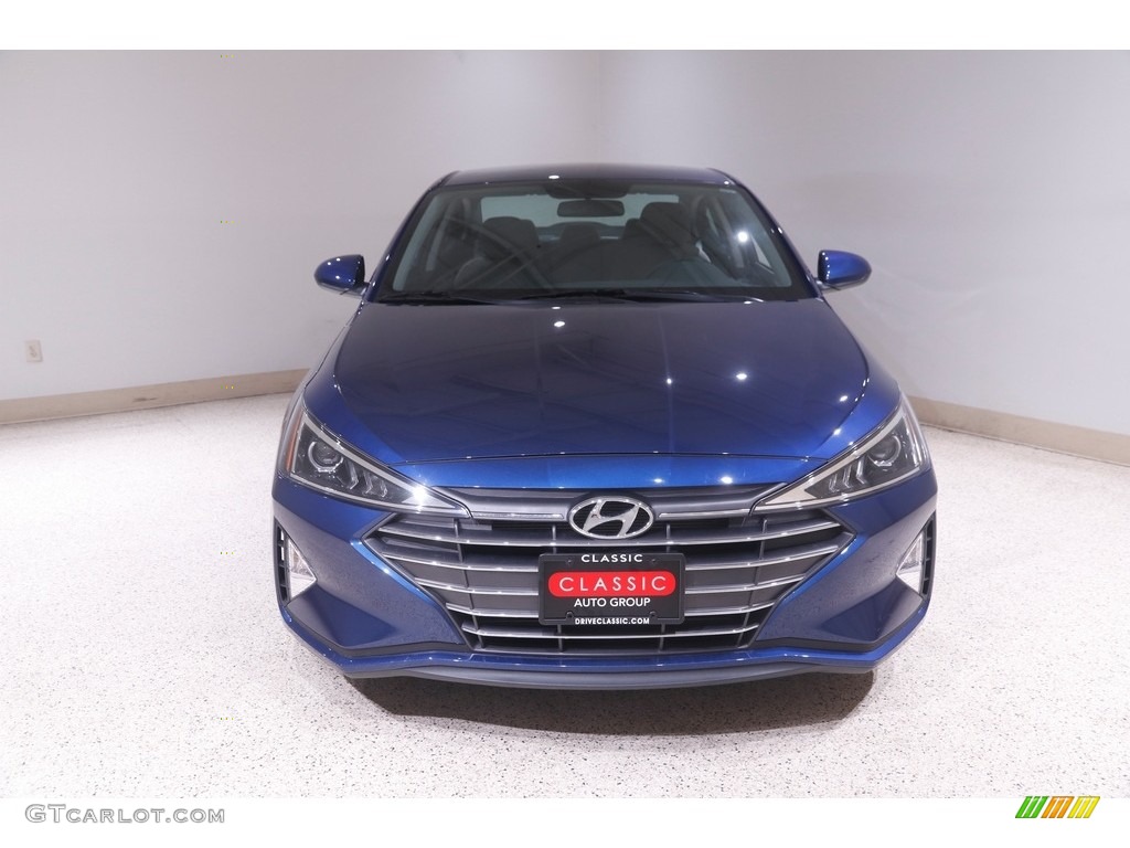 2019 Elantra SE - Lakeside Blue / Gray photo #2