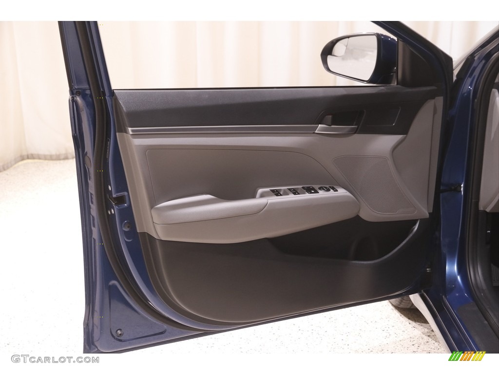 2019 Elantra SE - Lakeside Blue / Gray photo #4