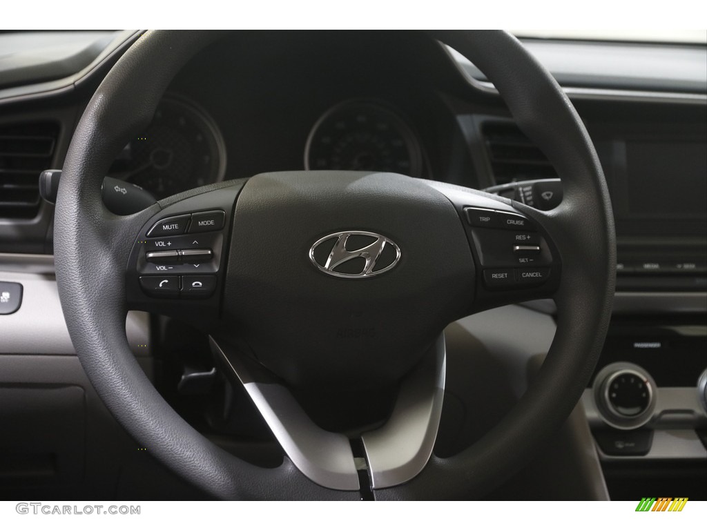 2019 Elantra SE - Lakeside Blue / Gray photo #7