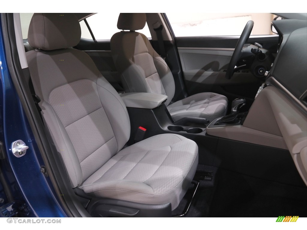 2019 Elantra SE - Lakeside Blue / Gray photo #14