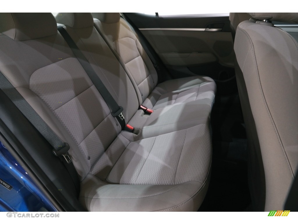 2019 Elantra SE - Lakeside Blue / Gray photo #15