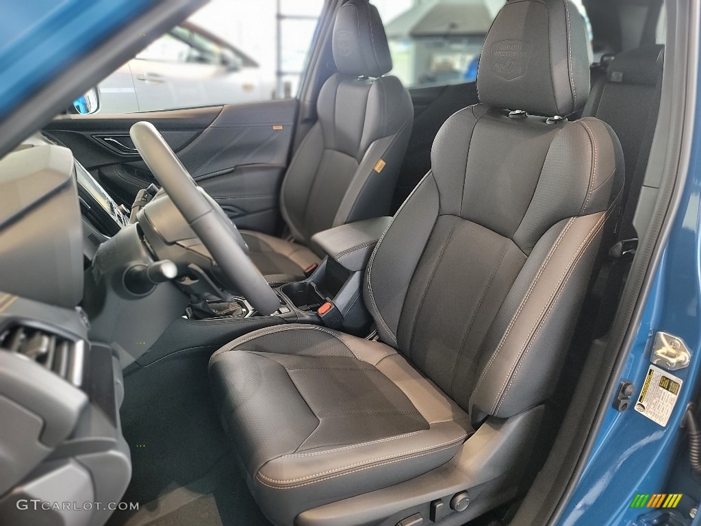 Black Interior 2022 Subaru Forester Wilderness Photo #144557287