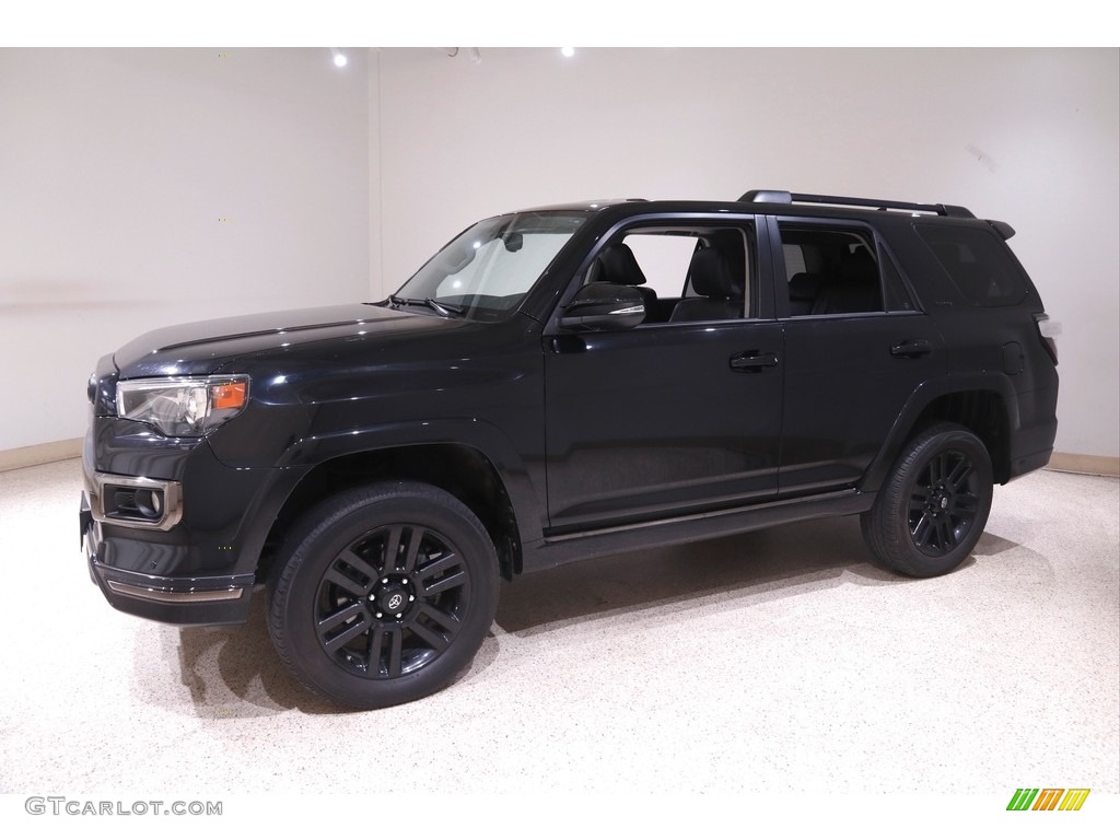 2019 4Runner Nightshade Edition 4x4 - Midnight Black metallic / Black photo #3