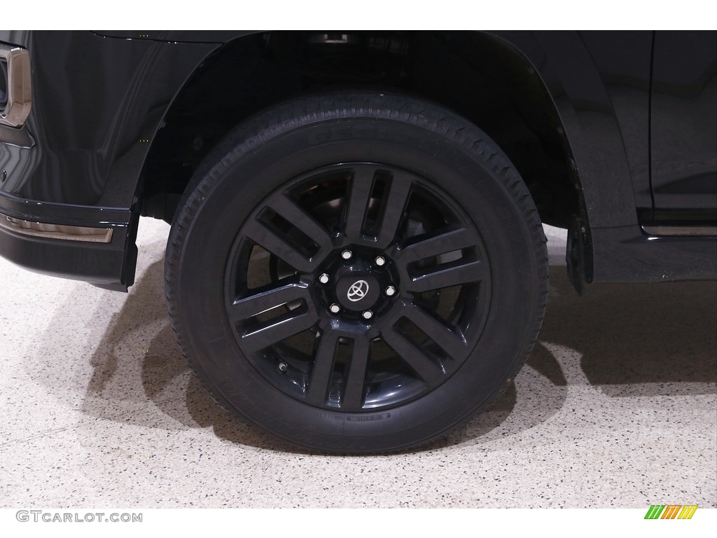 2019 4Runner Nightshade Edition 4x4 - Midnight Black metallic / Black photo #24