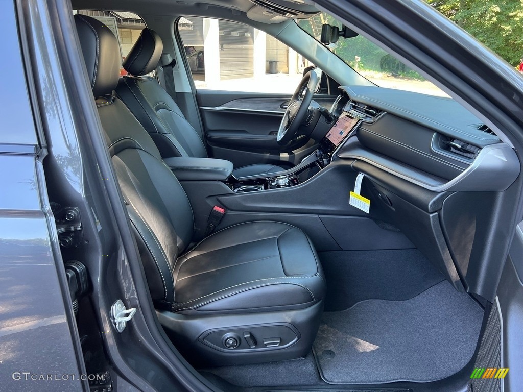 2022 Grand Cherokee L Limited 4x4 - Baltic Gray Metallic / Global Black photo #19