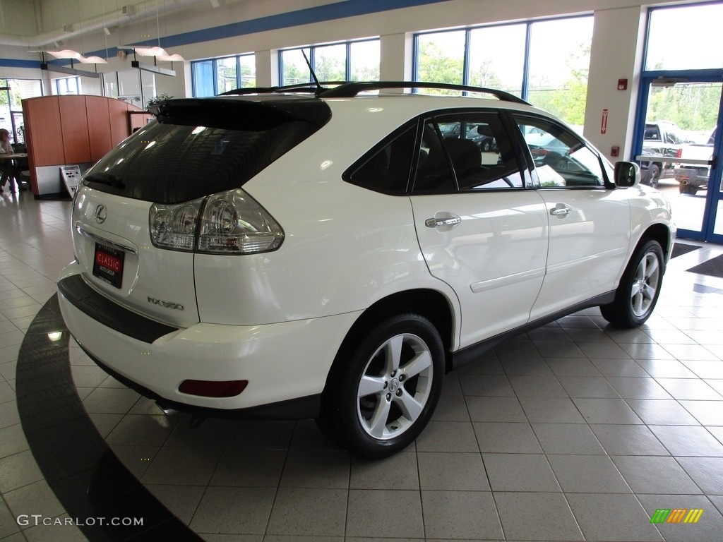 2008 RX 350 AWD - Crystal White / Light Gray photo #7